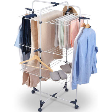 Portable heated 2024 drying rack